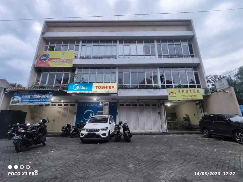 dijual ruko gudang kantor jalan rungkut asri tengah