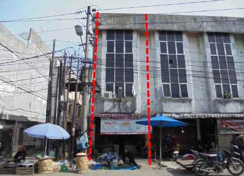 dijual ruko gudang kantor jalan veteran no 23