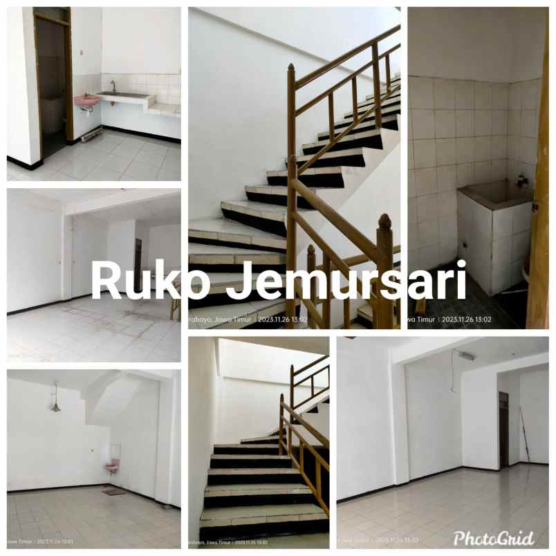 dijual ruko gudang kantor jemursari