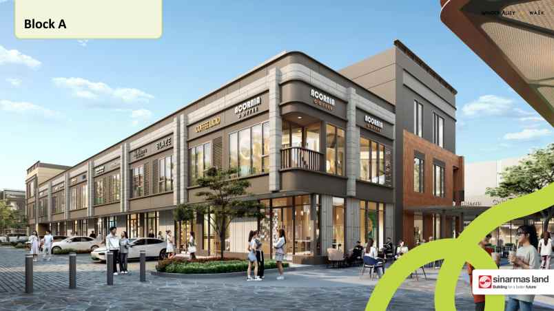 dijual ruko gudang kantor jl horizon broadway no 11