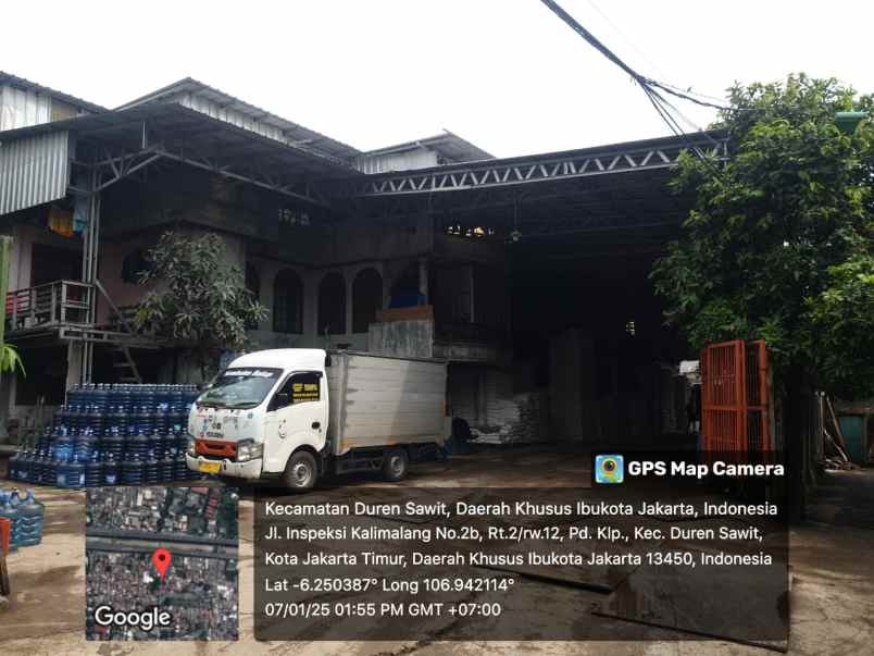 dijual ruko gudang kantor jl kalimalang