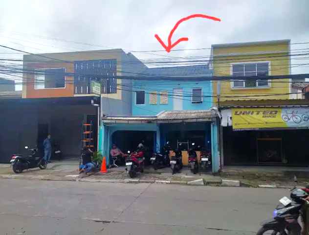dijual ruko gudang kantor jl nusantara raya depok beji