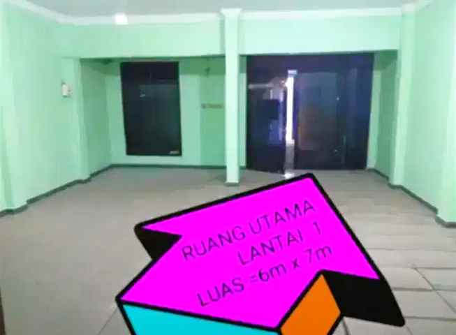 dijual ruko gudang kantor jl nusantara raya depok beji