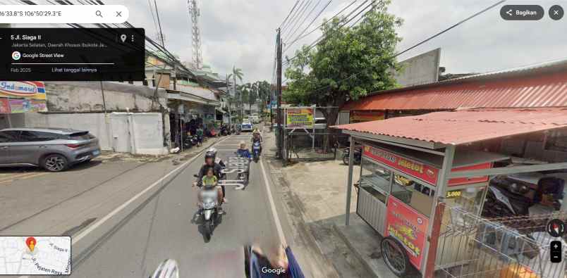 dijual ruko gudang kantor jl siaga 2 pasar minggu