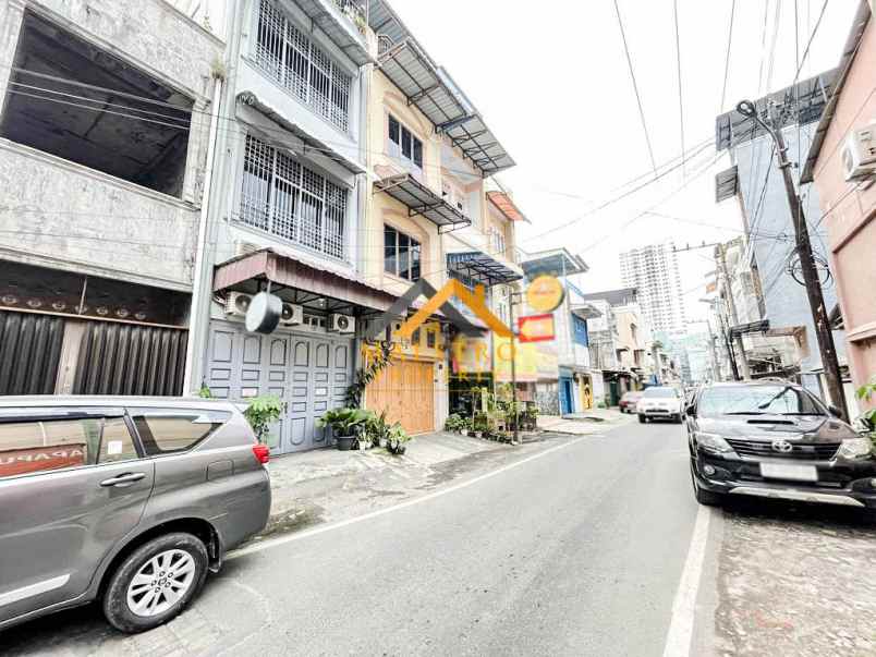 dijual ruko hook jalan bangka simpang jalan sambu