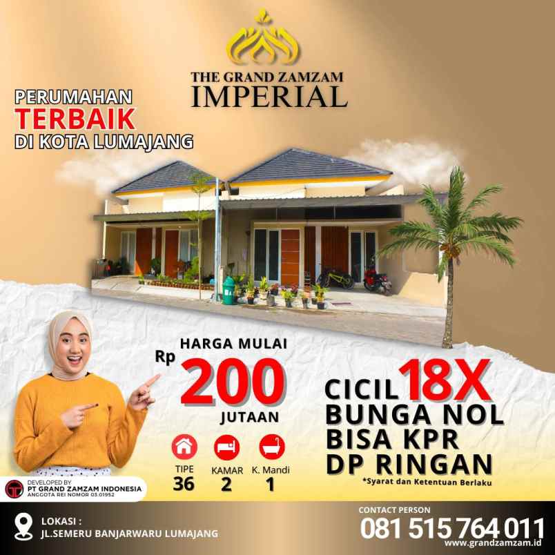 dijual rumah 2 lantai harga 500 jutaan