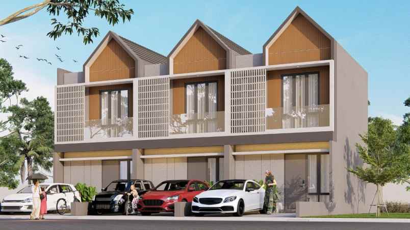 dijual rumah 2lantai strategis di depok citayam