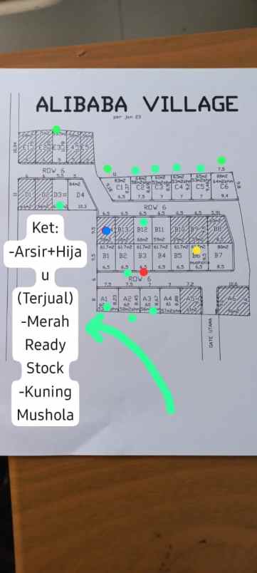 dijual rumah alibaba village