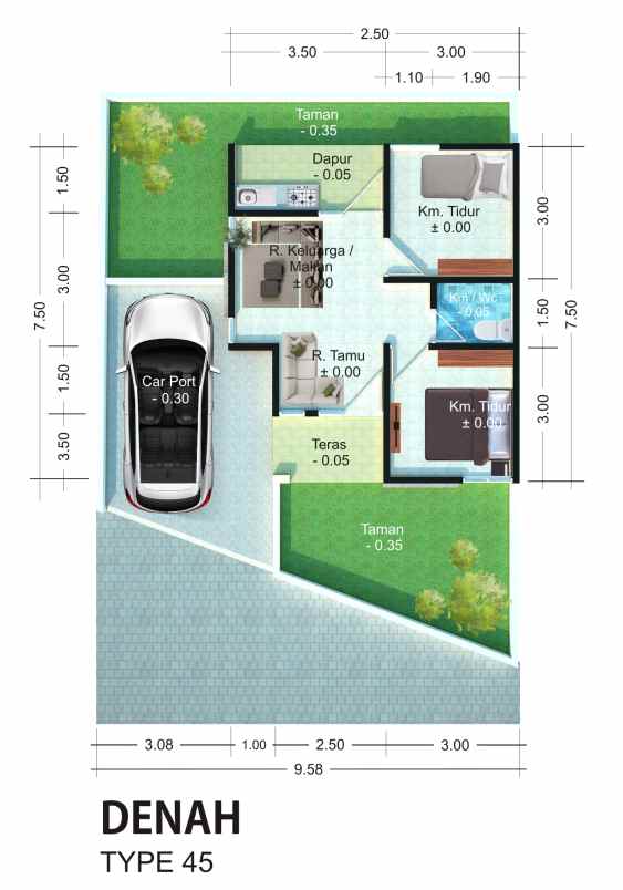 dijual rumah argomulyo kec sedayu