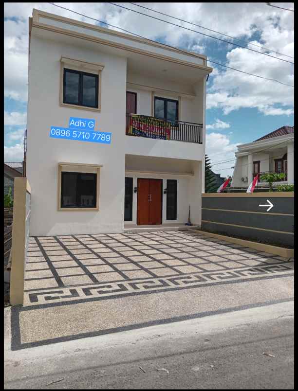 dijual rumah baru posisi hook di arcamanik bandung