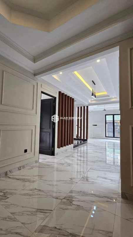 dijual rumah baru posisi hook di griyaloka bsd