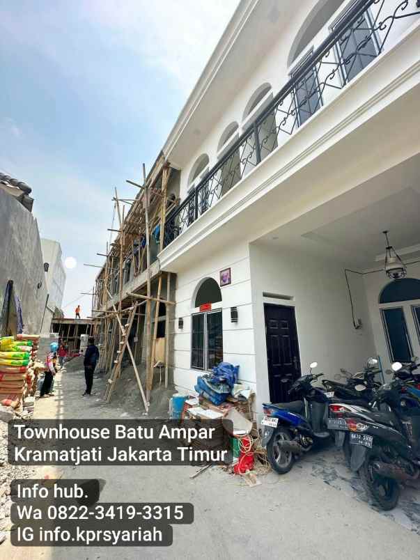 dijual rumah batu ampar kramatjati