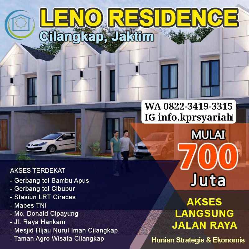 dijual rumah cilangkap cipayung