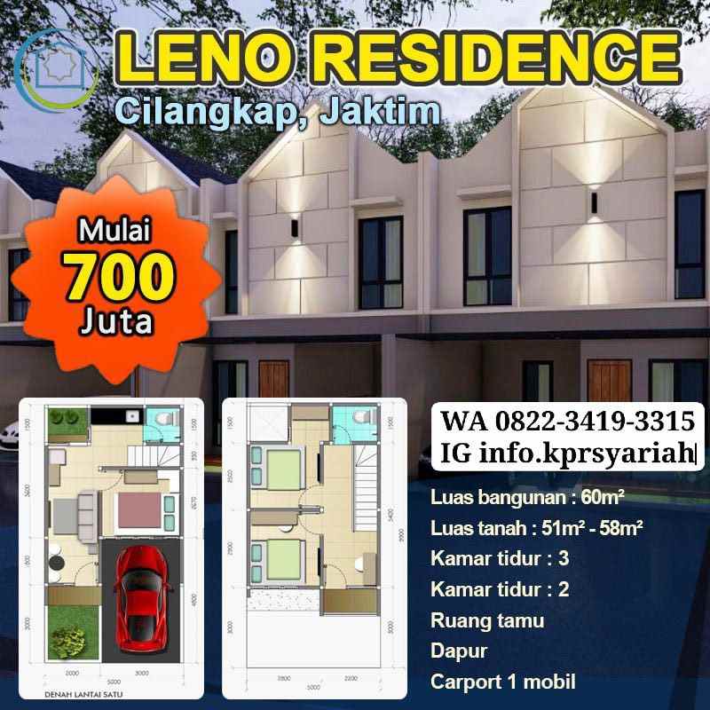 dijual rumah cilangkap cipayung