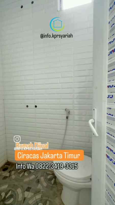 dijual rumah ciracas