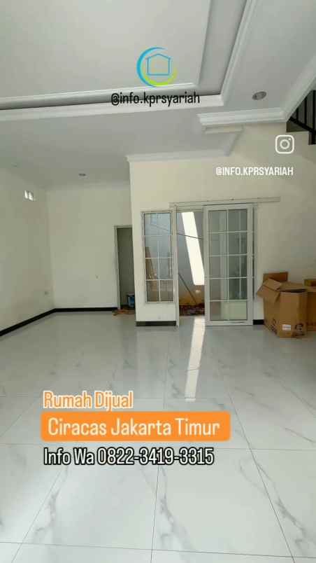 dijual rumah ciracas