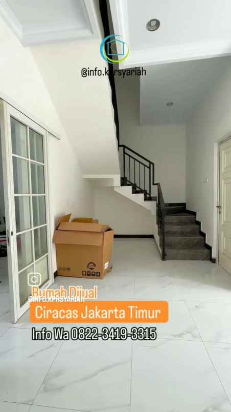 dijual rumah ciracas