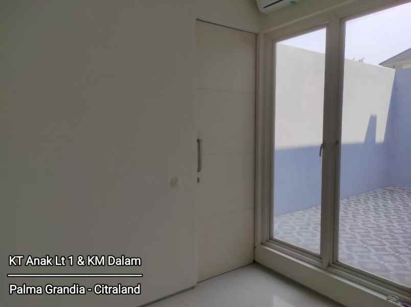 dijual rumah citraland palma grandia