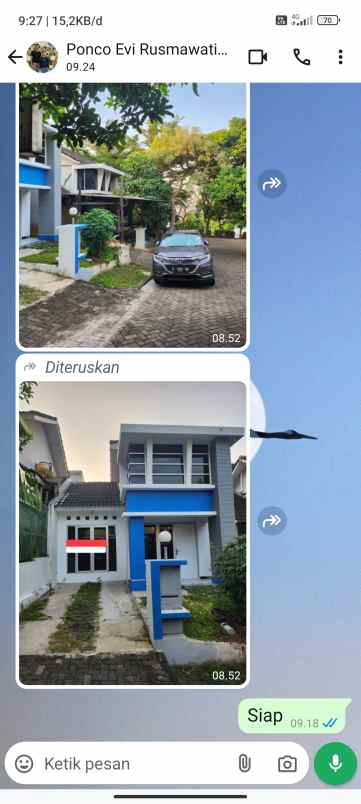 dijual rumah cluster di pandanaran hills semarang