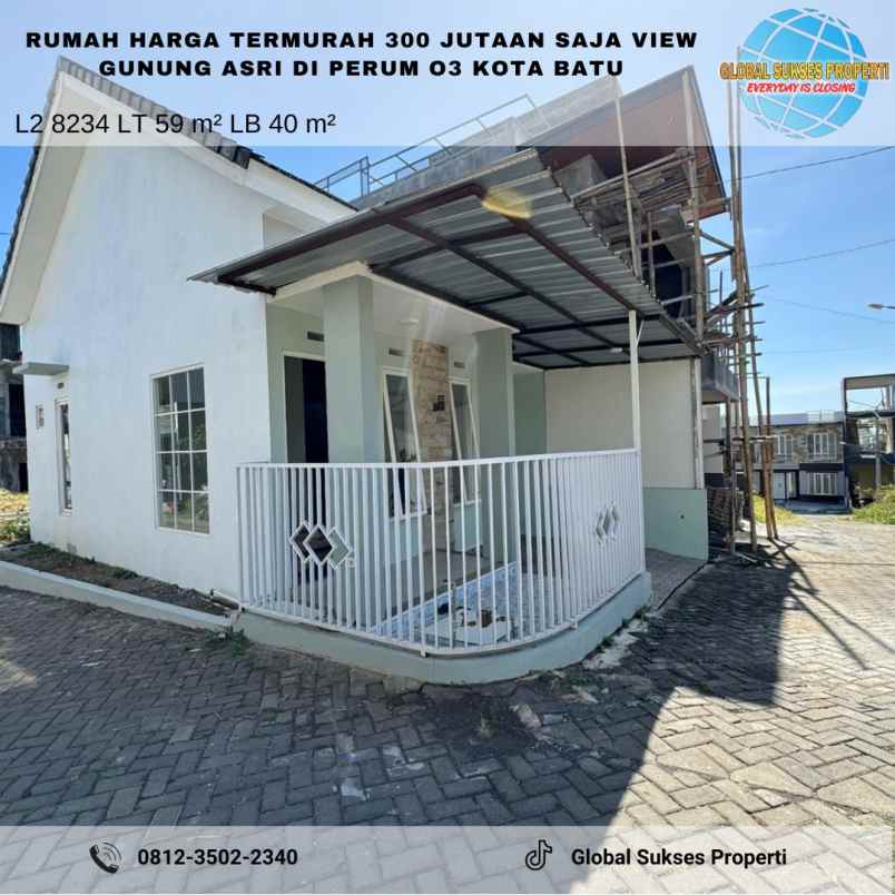 dijual rumah di