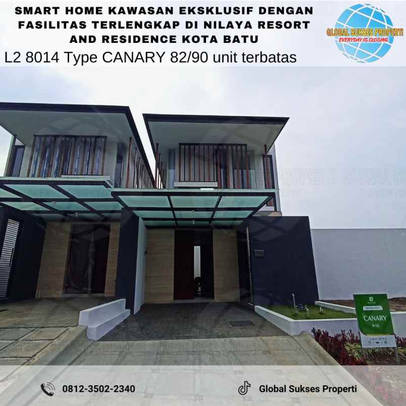 dijual rumah di nilaya resort dan