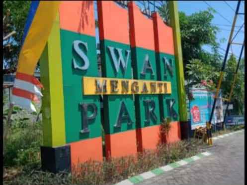 dijual rumah di perumahan swan menganti park residence