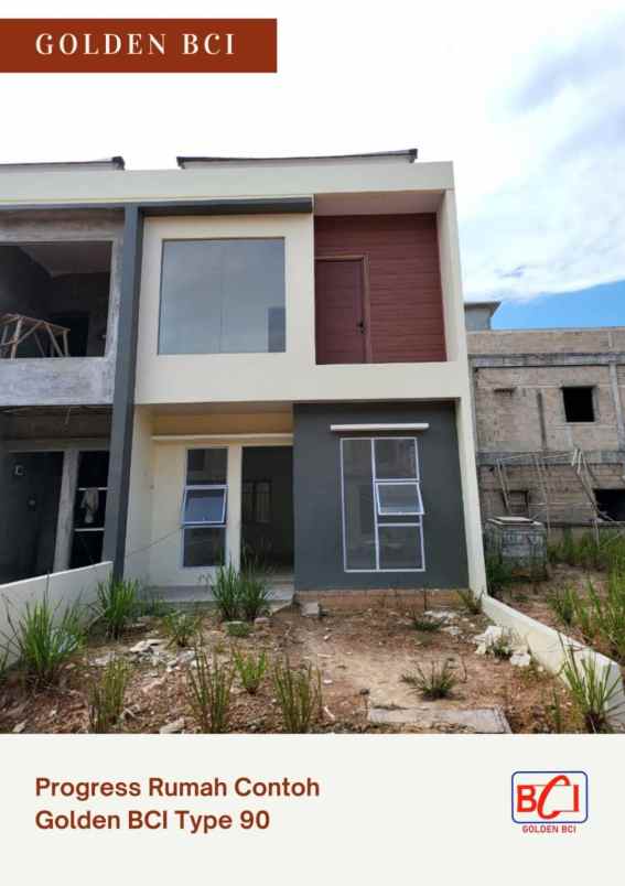 dijual rumah golden bci bengkong