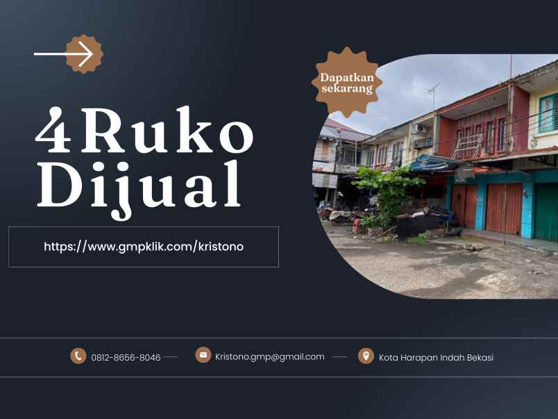 dijual rumah harapan indah