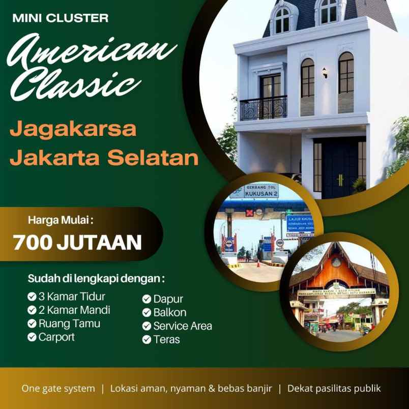 dijual rumah jagakarsa