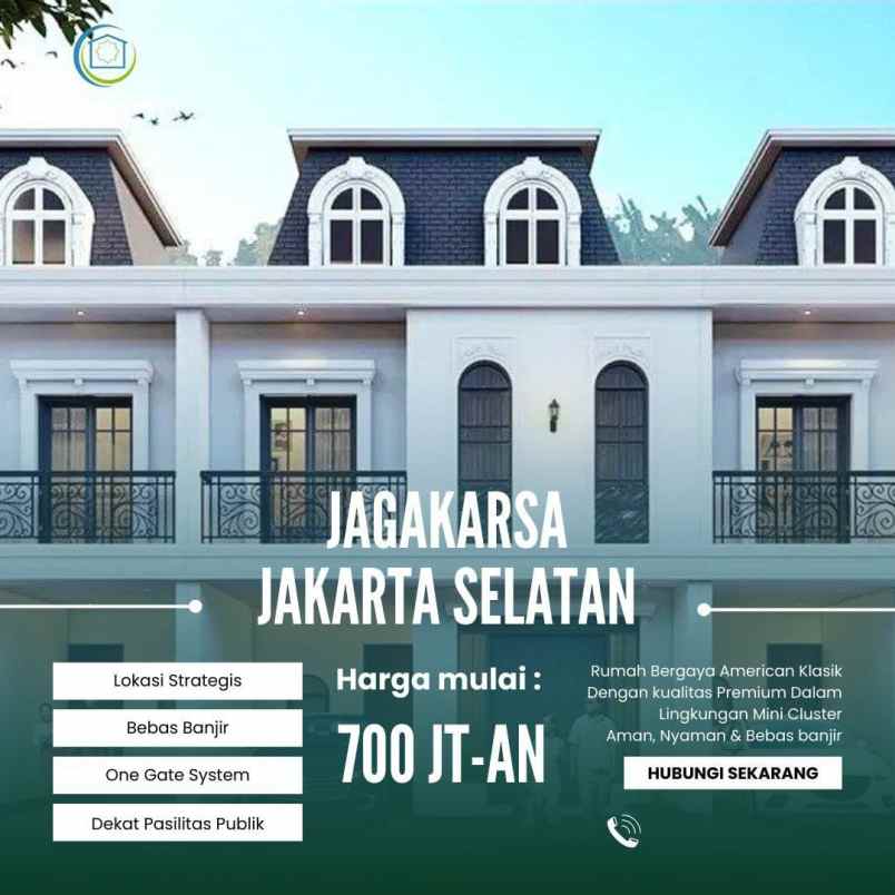 dijual rumah jagakarsa