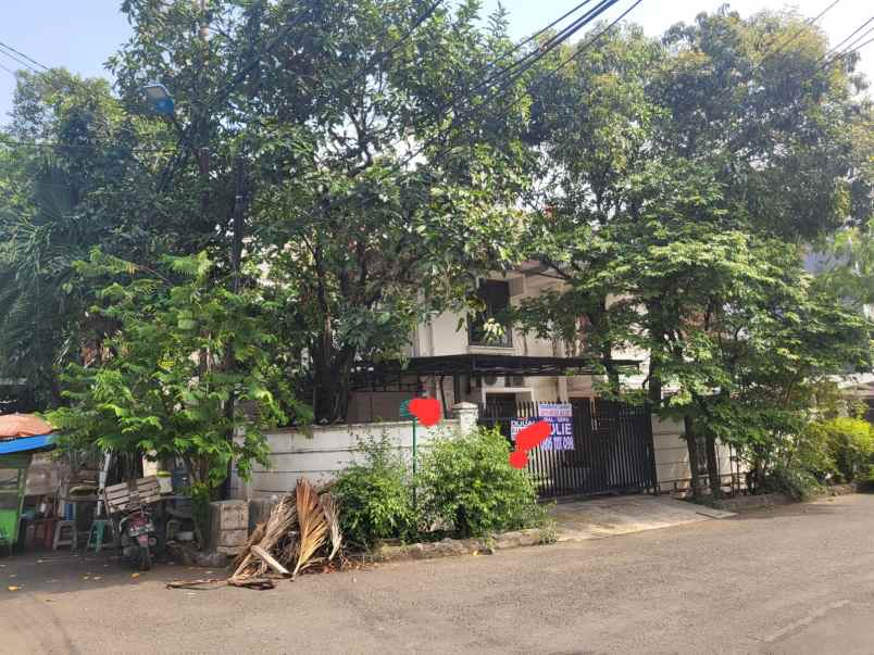 dijual rumah jalan pelepah hijau kelapa