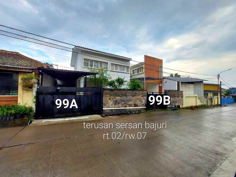 dijual rumah jalan sersan bajuri