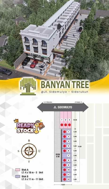 dijual rumah jalan sidomulyo sidorukun