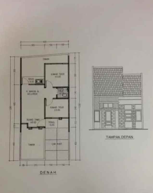 dijual rumah jarang ada murah di bukit golf cibubur
