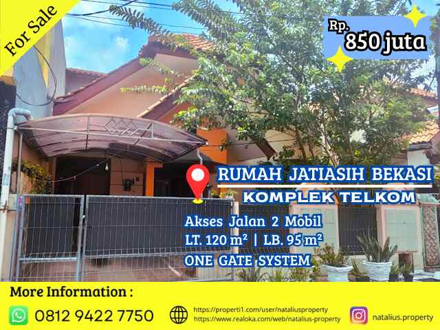 dijual rumah jatiasih bekasi