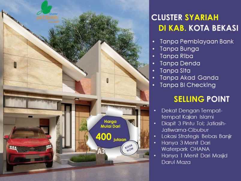 dijual rumah jatiasih kota bekasi