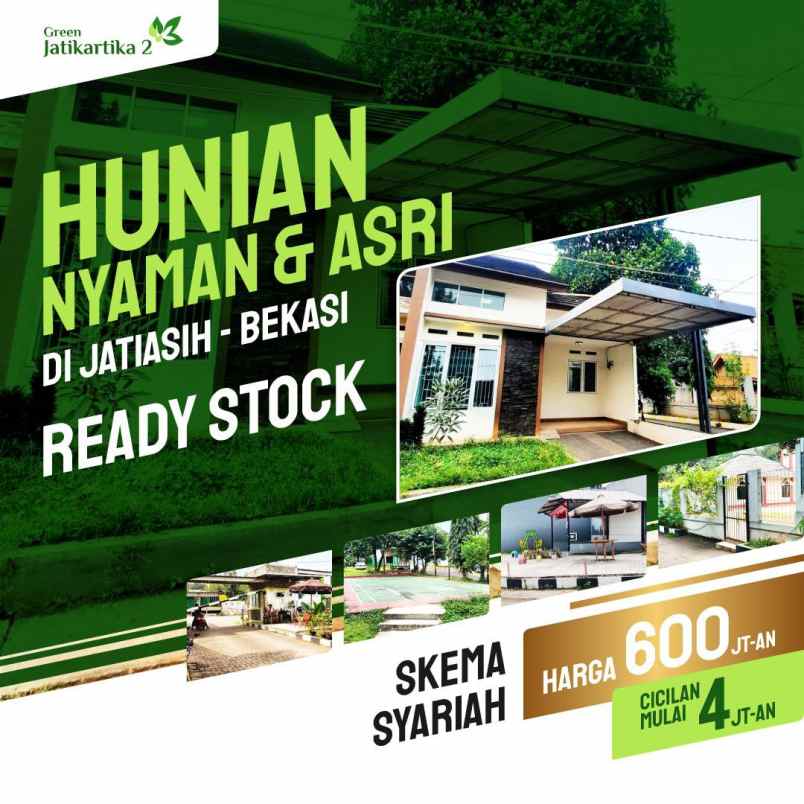 dijual rumah jatisari jatiasih kota bekasi