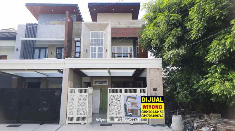 dijual rumah jemursari