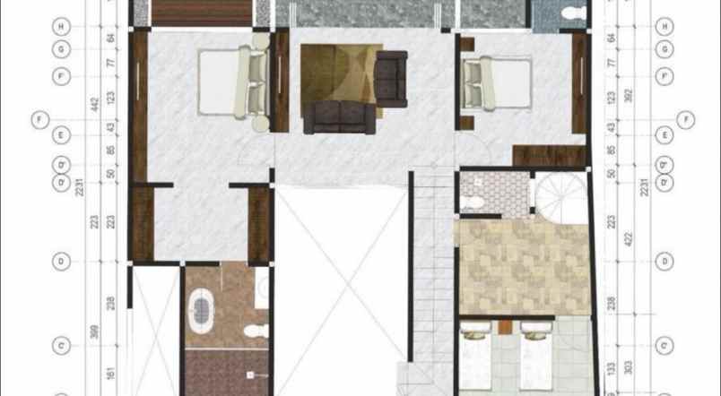 dijual rumah ji komp griya mandiri