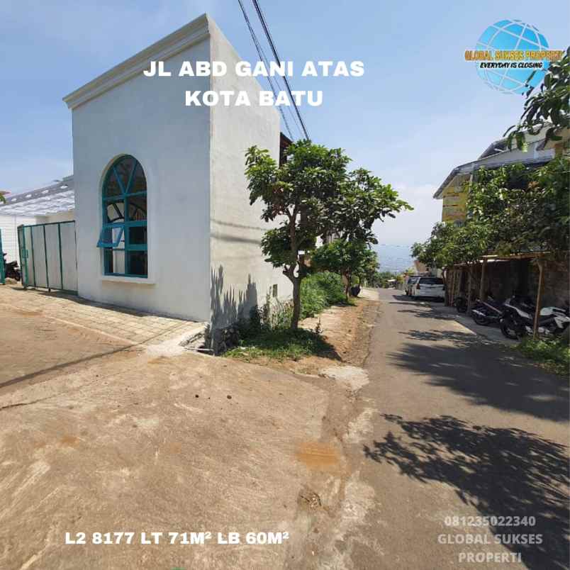 dijual rumah jl abdul gani atas