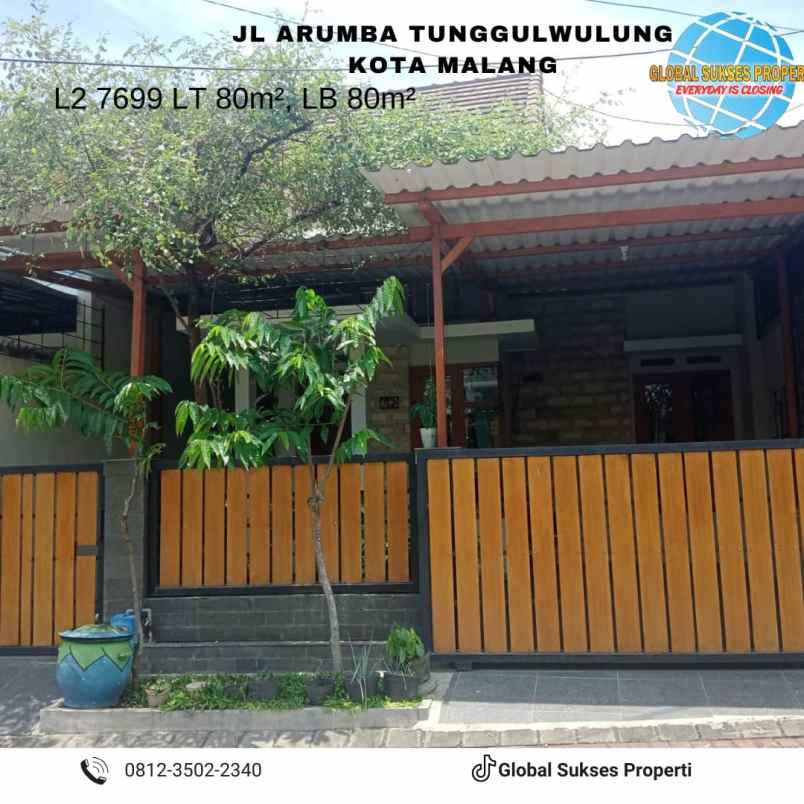 dijual rumah jl arumba