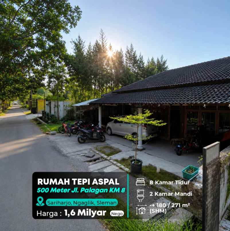 dijual rumah jl damai