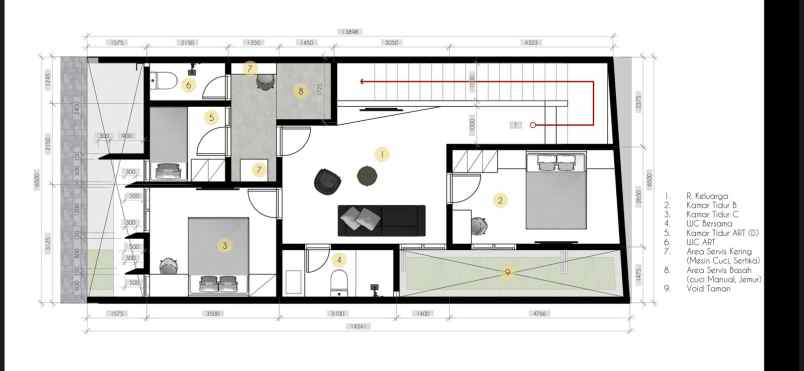 dijual rumah jl duren sawit raya