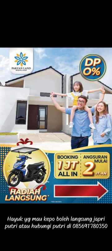 dijual rumah jl kemuning iii kelurahan