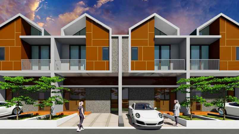 dijual rumah jl lele 1 bambu apus kec