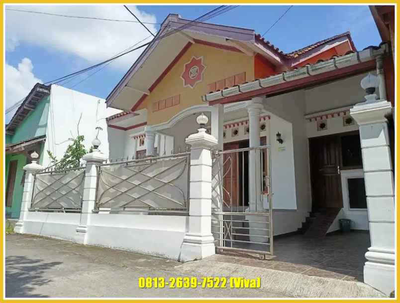 dijual rumah jl onggomertan utara no 39