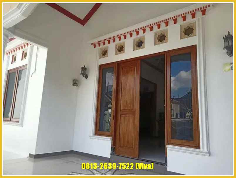 dijual rumah jl onggomertan utara no 39
