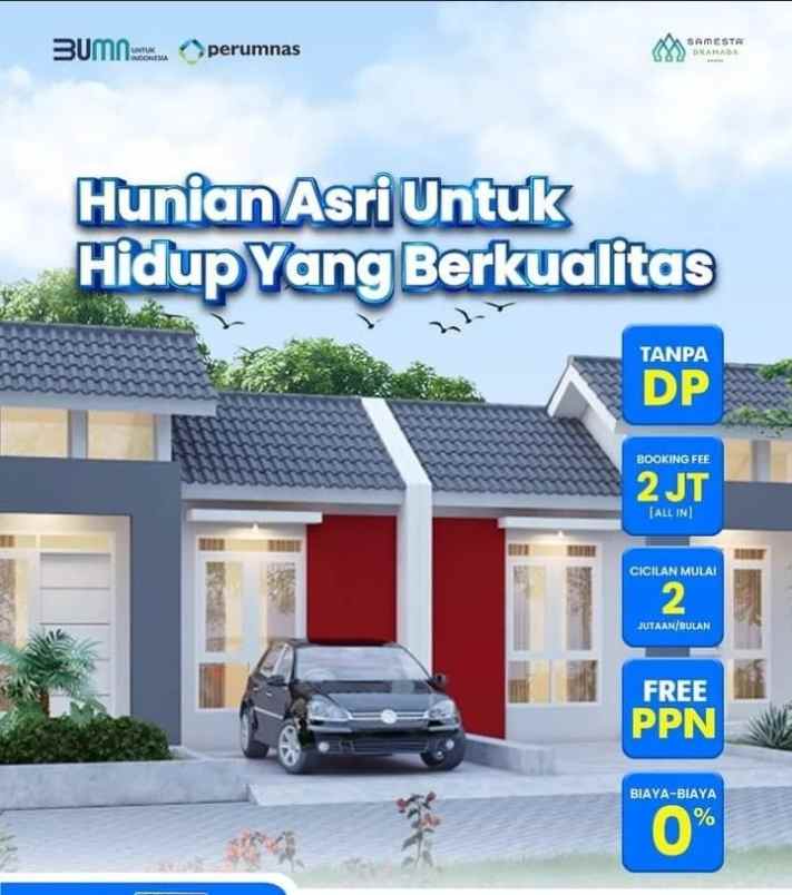 dijual rumah jl raya cibungbulang km 17