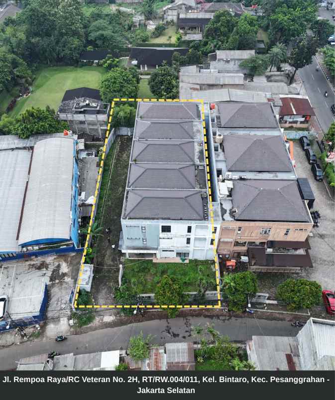 dijual rumah jl rempoa raya rc veteran