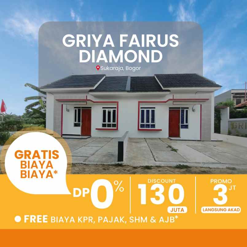 dijual rumah jl swadaya desa pasir